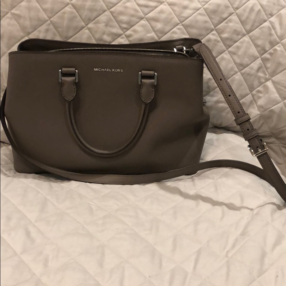 Taupe Michael Kors handbag: like new SOLD
